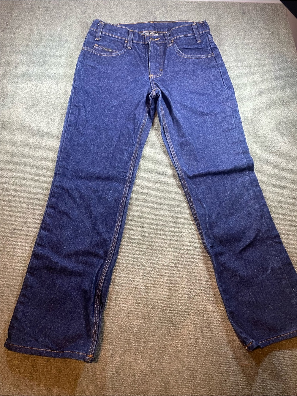 Tyndale Women's Straight-Leg Jeans in Dark Blue